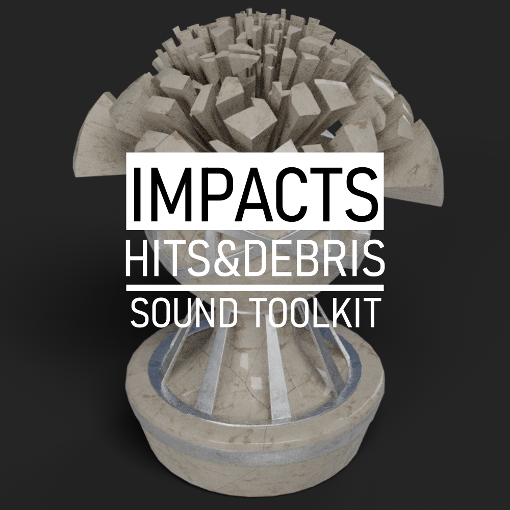 Impacts hits and debris sound toolkit product image